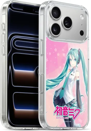 Vista 99 de Head Case Designs Licencia Oficial Hatsune Miku Gráficos Lindos Carcasa de Gel [Protección de Grado Militar] Compatible con Apple iPhone 7