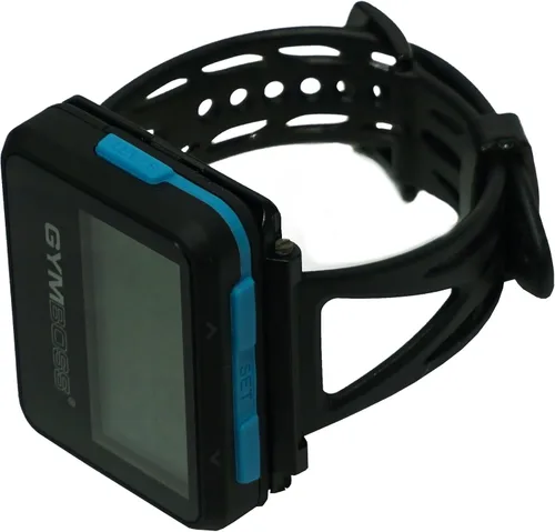 Vista 4 de Gymboss Temporizador de intervalos y cronómetro y correa de reloj - Paquete