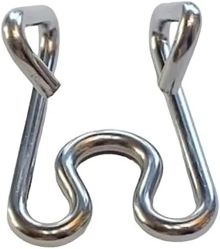 Vista 8 de Paquete de 4 eslabones de collar de acero inoxidable mediano a grande (0.118 in)
