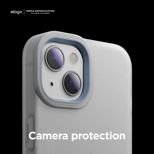Vista 3 de elago Funda Glide Armor diseñada para iPhone 13, protección contra caídas, cubierta de TPU protectora a prueba de golpes, piezas mejoradas a prueba