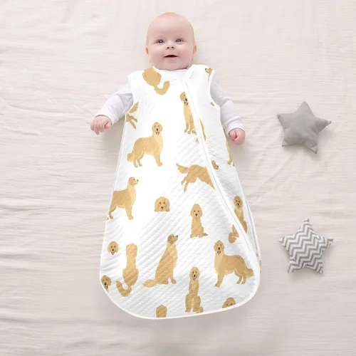 Vista 6 de vvfelixl Saco de dormir para bebé, diseño de dinosaurios, divertido y brillante, para bebés de 0 a 6 meses