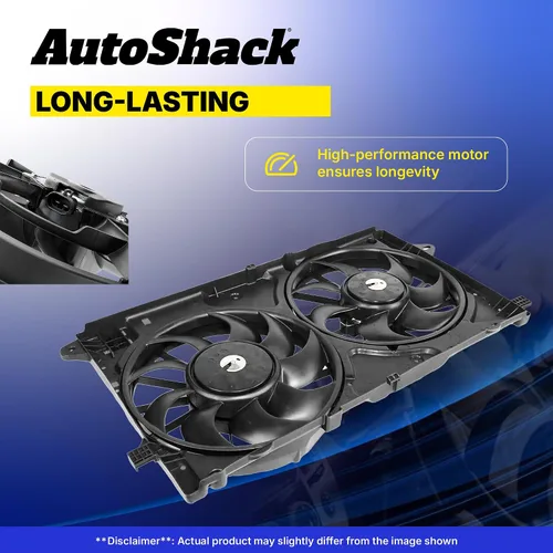 Vista 5 de AutoShack - Conjunto de ventilador de refrigeración para Subaru Impreza 2008, 2009, 2010, 2011, Subaru Impreza 2009, 2010, 2011, 2012, 2013
