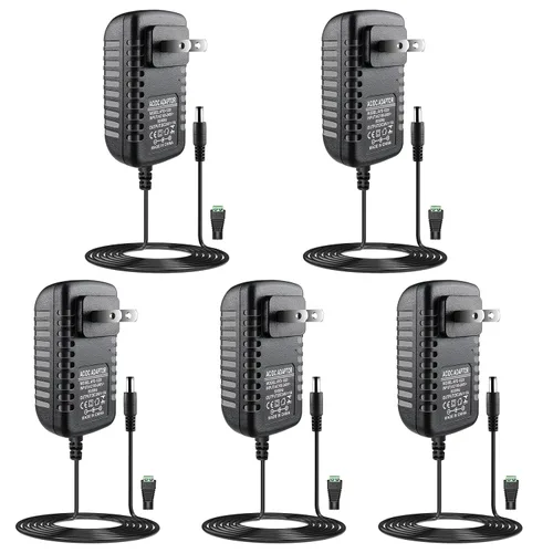 Vista 15 de LightingWill Fuente de alimentación de 12 V 2 A, adaptador de alimentación de 24 W, transformador de CA 100-240V a CC 12V, cargador de enchufe
