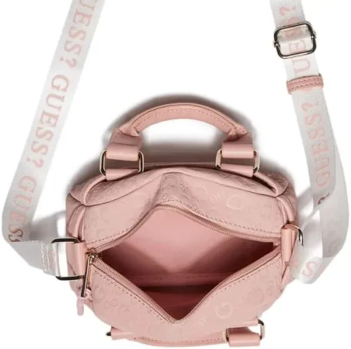 Vista 4 de GUESS Bolso bandolera de cuero sintético para mujer de fábrica Blush