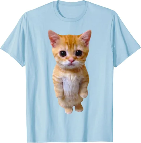 Vista 66 de El Gato Meme Sad Crying Cat Munchkin Kitty Meme Camiseta de moda Small Negro