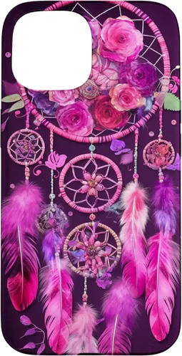 Vista 6 de Feather and Flower Dream Catcher Designed Case for iPhone 17