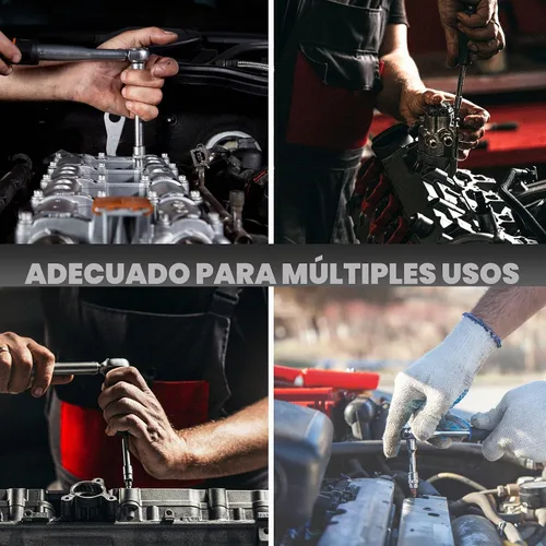Vista 7 de EACELIY Juego de 60 piezas de dados Torx, enchufes hexagonales de estrella, acero S2 y CR-V, incluye toma Torx E (E4-E24), toma de broca Torx