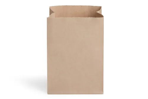 Vista 4 de Concession Essentials Bolsa marrón de 4 libras, paquete de 500 unidades. Tamaño: 5X 3X x9.