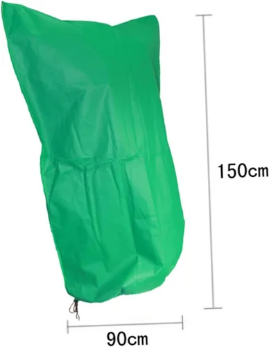 Vista 2 de Cubiertas para plantas de jardín, 1 unidad, cubiertas protectoras para árboles, no tejidas, resistentes a la intemperie, transpirables, cubiertas