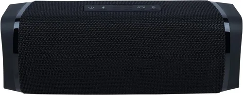 Vista 4 de Memphis MFLOWBTK Flow - Altavoz inalámbrico Bluetooth y auxiliar, resistencia al agua IPX7, color negro