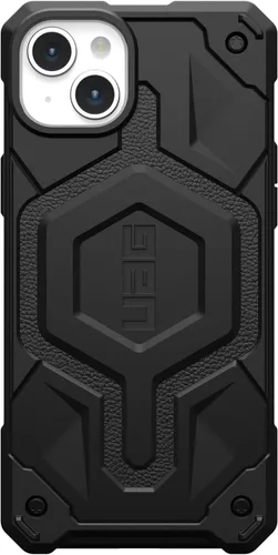 Vista 7 de URBAN ARMOR GEAR UAG - Funda compatible con iPhone 15 Plus de 6.7 pulgadas, Monarch Pro color negro, imán integrado compatible con carga MagSafe