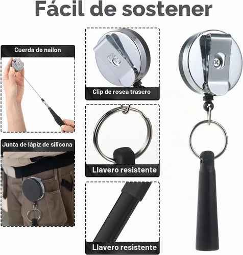 Vista 4 de Hohean 14 Lápices de Carpintero, 7 Pulgadas Octagonales Planos Duros Negros para Carpintería Construcción Lápices Resistentes con Sacapuntas