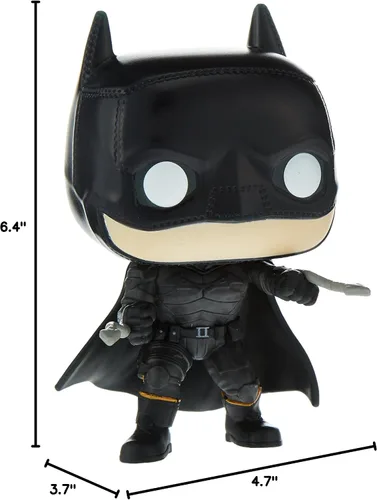 Vista 3 de Funko Películas: The Batman - Batman, Battle Ready Pose