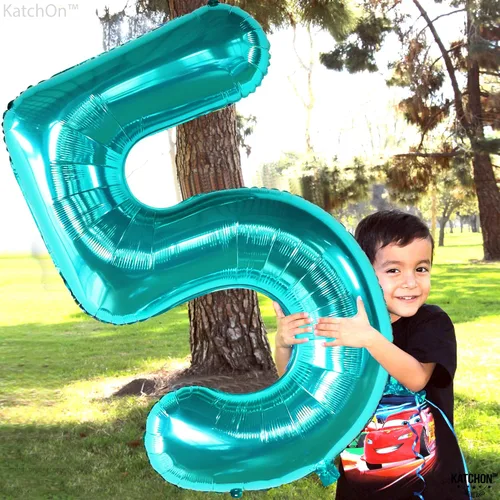 Vista 70 de KatchOn Globo negro del número 1 de 40 pulgadas, globo de feliz cumpleaños Large Mylar Number One Balloon for 1st Birthday Decorations, Foil