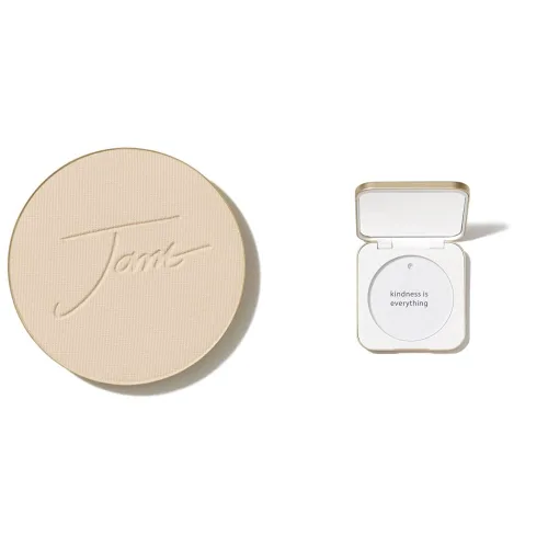 Vista 16 de Jane Iredale PurePressed Base Polvo Mineral de Maquillaje de Repuesto o Juego de Compacto Rellenable Polvo Prensado Semi Mate con SPF Sin Talco