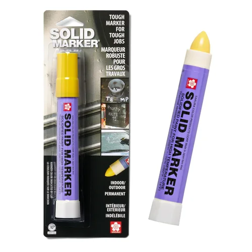 Vista 8 de Marcador de pintura solidificada Solid Marker de Sakura, de 14 a 392 grados Fahrenheit, Negro, 1
