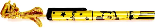 Vista 2 de Mickey Mouse - Libros grandes de autógrafos en espiral, juego de 3 libros con 3 bolígrafos para collar (dorado)