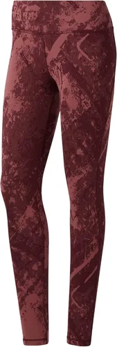 Vista 3 de Reebok Lux Tights, Rojo, M