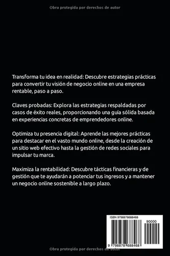 Vista 2 de Cómo Emprender un Negocio Online Claves para Transformar tu Idea en un Negocio Rentable (Spanish Edition)