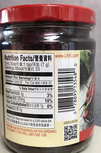 Vista 3 de Lee Kum Kee Salsa de frijoles negros con chile, 8.1 onzas (paquete de 2)