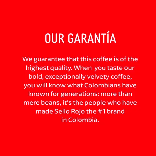 Vista 4 de Café Sello Rojo Espresso, 100% café tostado y molido Café molido colombiano audaz y sabroso