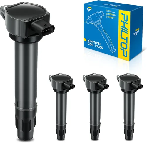 Vista 50 de PHILTOP Paquete de Bobina de Encendido para Tundra Sequoia 4Runner GX470 LS430 SC430 Land Cruiser LX470 GS430, Paquete de Bobina de Encendido UF230