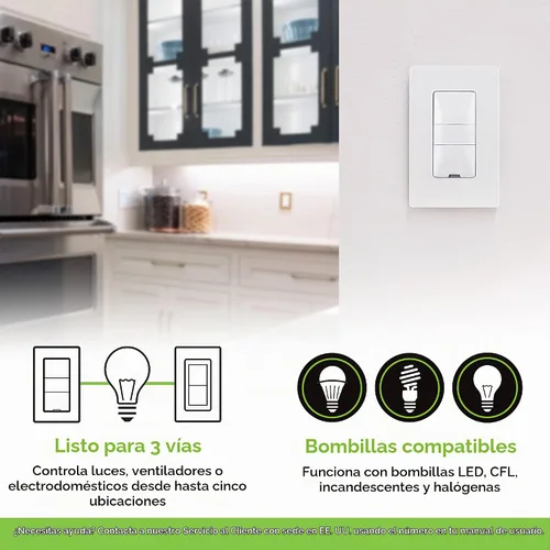 Vista 11 de Enbrighten Luz inteligente con sensor de movimiento Z-Wave para interiores, encendido/apagado, sensor de vacante/ocupación, incluye blanco