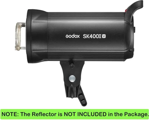 Vista 2 de Godox SK400IIV 400Ws Flash Estroboscópico de Estudio GN65 5700K 2.4G con Lámpara de Modelado LED Montaje Bowens Luz Estroboscópica Monolight