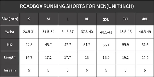 Vista 6 de Roadbox Men's 5 Inch Running Athletic Quick Dry Shorts with Pockets for Workout Gym Exercise