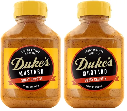 Vista 8 de Duke's - Mostaza de azúcar morena y burbón, 10 onzas (paquete de 1)