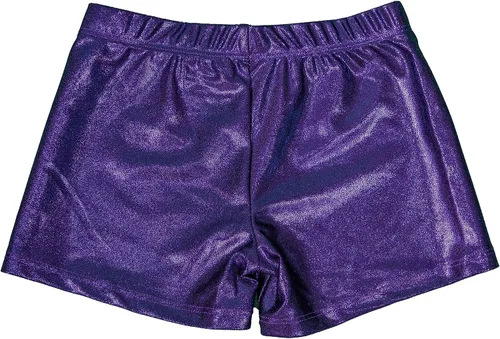 Vista 2 de Destira Girl's Mystique Gymnastic Athletic Sport Short, Gymnastics, Practices, Dance, Cheer, Yoga, Adult