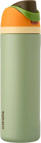 Vista 48 de Owala FreeSip - Acero inoxidable - 32 oz - Morado/Azul (pistas de esquí de los años 80)
