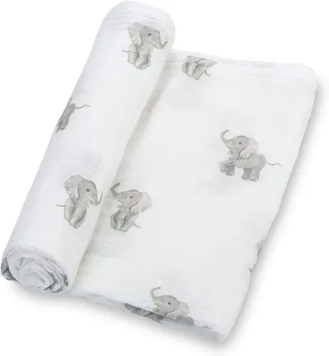 Vista 18 de LollyBanks Manta para Envolver, Mantas de Muselina 100% Algodón para Niños y Niñas, Manta de Recepción para Recién Nacido Grande de 47 x 47