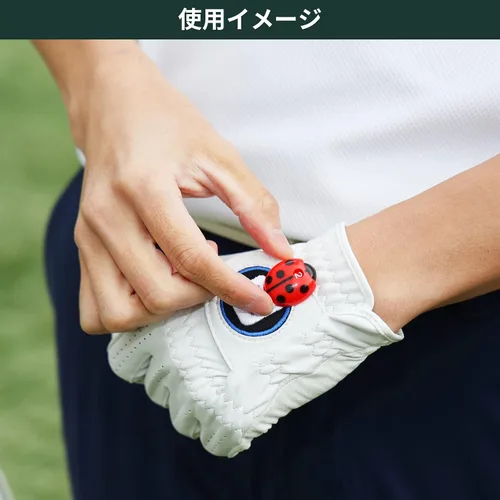 Vista 5 de Tabata GV0900 Score Counter, Golf, Golf Round Equipment, Score Counter, Ladybug Negro (Negro 19-3911tcx)