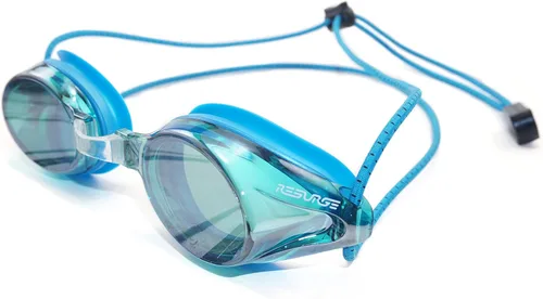 Vista 9 de Gafas de natación anti niebla con correa elástica de ajuste rápido