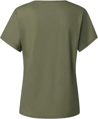 Vista 5 de Women's Pullover Relaxed-Fit Plus Size Flowy Work Office Spring Plus Size Quilted Pattern Lightweight Loose Top