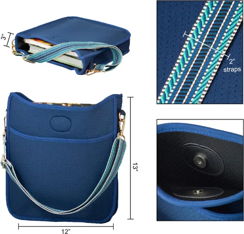 Vista 8 de Pinafore Bolso bandolera de neopreno con correa ajustable para guitarra
