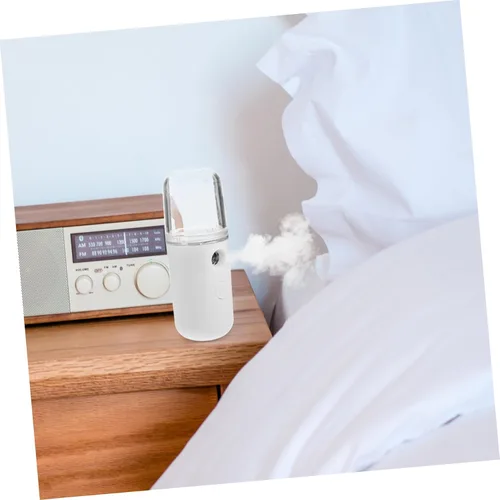 Vista 3 de Amosfun Humidificadores para el hogar, humidificador portátil para el hogar, humectador de aire de niebla fría para dormitorio, oficina