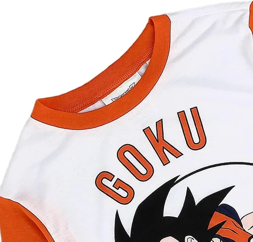 Vista 3 de Bioworld Dragonball Z Anime Cartoon Goku Character Youth Boys Pajama Set