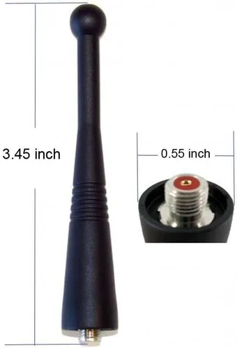 Vista 3 de Antena rechoncha de 10 x 800MHz para Motorola XTS2500 XTS3000 XTS3500 XTS5000 MTX800 MTX850 HT1000 MTS2000