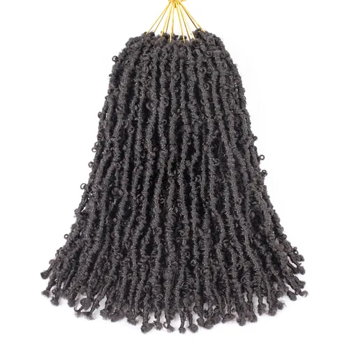 Vista 68 de Superlight Butterfly Locs - Cabello de ganchillo de 12 pulgadas, 6 paquetes