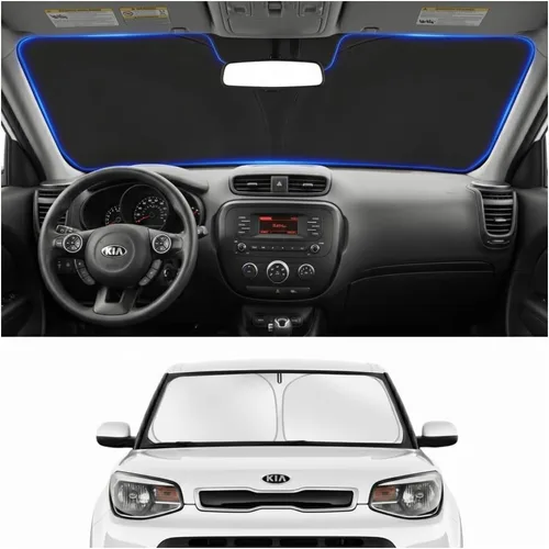 Vista 137 de Parasol para parabrisas para BMW X1 E84 2016-2024 2025, accesorios – Cubierta de parasol para parabrisas de ventana delantera, ajuste personalizado