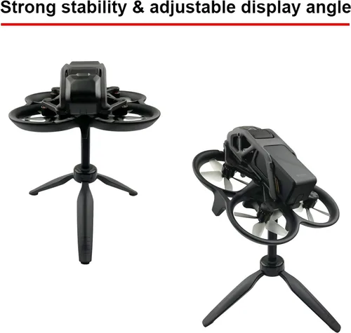 Vista 3 de Soporte de exhibición de trípode de escritorio para DJI Avata FPV Flying Drone sin herramientas, montaje de pantalla estable, accesorios DJI FPV