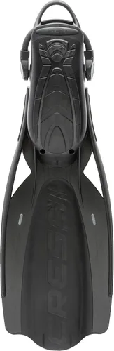 Vista 3 de Cressi Aletas de tacón abierto para adultos con correa elástica para buceo - Fuerza, potencia, comodidad, estética, ligereza - Thor EBS: Made in