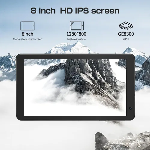 Vista 6 de Tabletas Android 14 de 8 pulgadas, Tablet PC de cuatro núcleos, 8 GB de RAM+64 GB ROM 512 GB expandir, batería de 5000 mAh, cámaras duales de 2+8