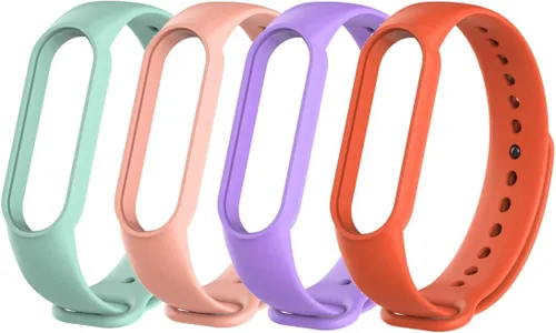 Vista 20 de Senter Banda de repuesto de correa de reloj de silicona suave para Xiaomi Mi Band 5 y Mi Band 6 Smart Watch