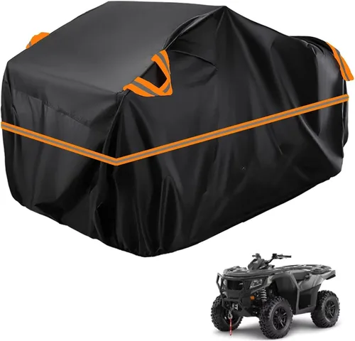 Vista 119 de Cubierta para ATV impermeable compatible con Arctic Cat H1 EFI TRV Cruiser 4x4 2011, cubierta de 210D para vehículos de 4 ruedas, cubierta para quad