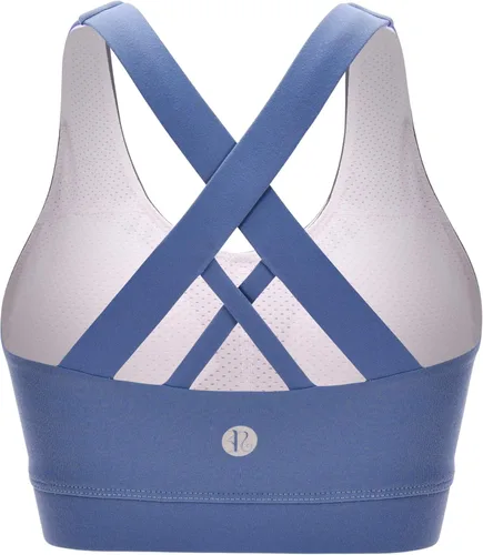 Vista 5 de RUNNING GIRL Sports Bra for Women, Criss-Cross Back Padded Strappy Sports Bras Medium Support Yoga Bra with Removable Cups
