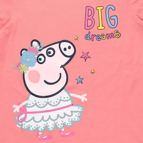 Vista 7 de Peppa Pig Paquete de 3 camisetas para niñas pequeñas a niños grandes