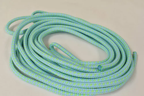 Vista 2 de Blacklight Bicolor GloLine - Cuerda luminiscente (azul-verde, 25 pies)